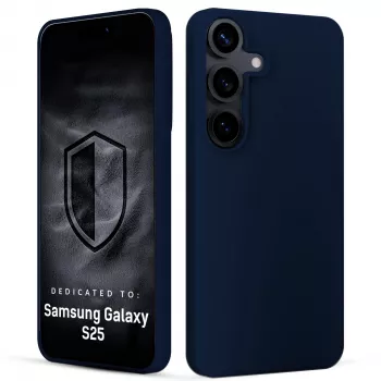 3MK PROTECTION Samsung Galaxy S25 - 3mk Hardy Mellow Case azul-escuro