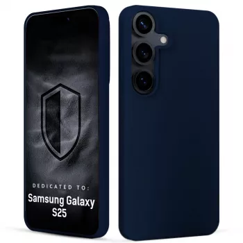 3MK PROTECTION Samsung Galaxy S25 - 3mk Hardy Mellow Case azul-escuro