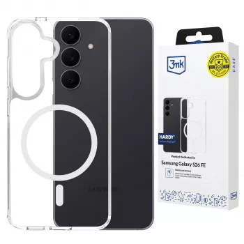 3MK PROTECTION Samsung Galaxy S26 FE - 3mk Hardy LiqForce MagCase preto