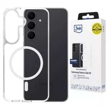 3MK PROTECTION Samsung Galaxy S26 FE - 3mk Hardy LiqForce MagCase preto