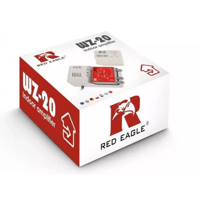 Amplificador de antena DVB-T/T2 RED EAGLE WZ-20
