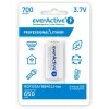 Bateria de iões de lítio recarregável EVERACTIVE 16340 3,7V 700mAh com circuito de proteção (1 unid.)