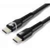 Cabo USB-C para USB-C EVERACTIVE CBB-1PDRS 100cm 48V 5A 240W RGB LED