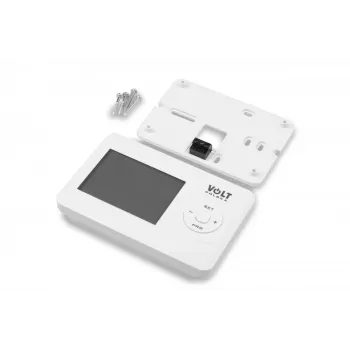 Termostato ambiente programável com fio VOLT POLSKA Comfort HT-02, branco