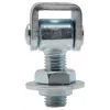 Dobradiça para soldar PSG 61.013.01 - rosca M20 (ajustável, argola galvanizada)