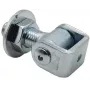 Dobradiça para soldar PSG 61.013.01 - rosca M20 (ajustável, argola galvanizada)
