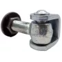 Dobradiça para soldar PSG 61.012.01 - rosca M16 (ajustável, argola galvanizada)