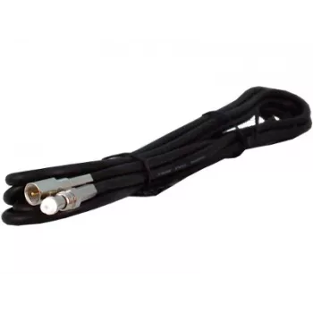 ROPAM AT-GSM-EXT3 ficha SMA para conector fêmea SMA cabo coaxial de extensão RG174 3m preto