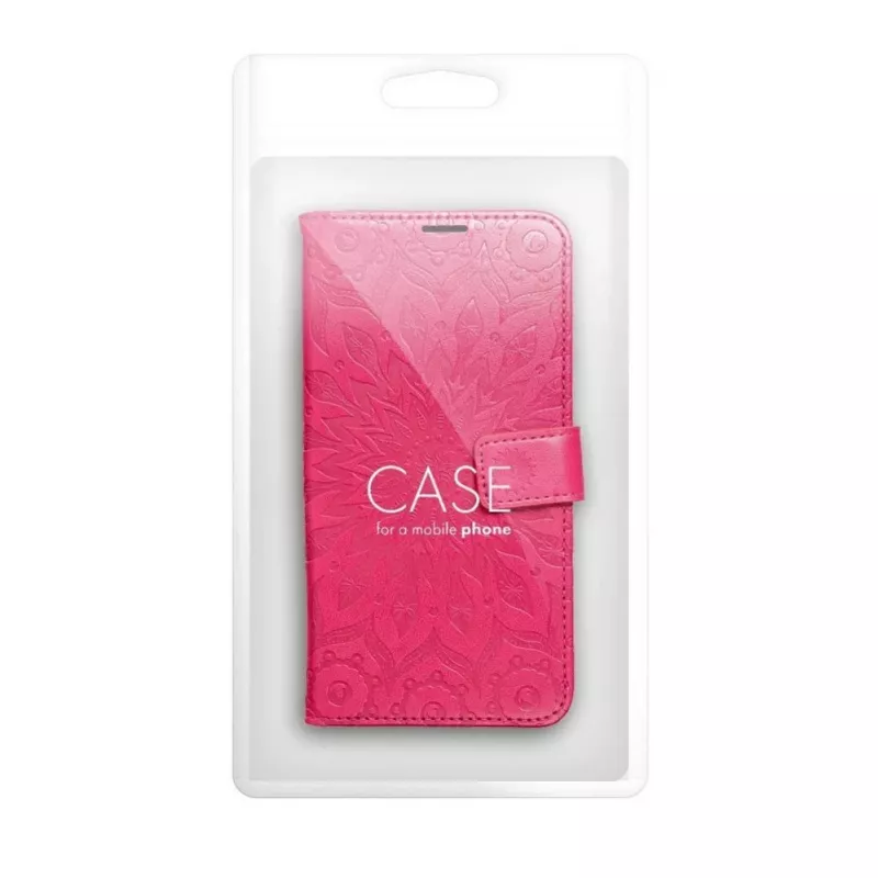 OEM capa flip para iPhone 17 / 18 Mezzo Book Mandala magenta
