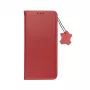 OEM capa flip para iPhone 17 Pro / 18 Pro Smart Pro Book couro bordô
