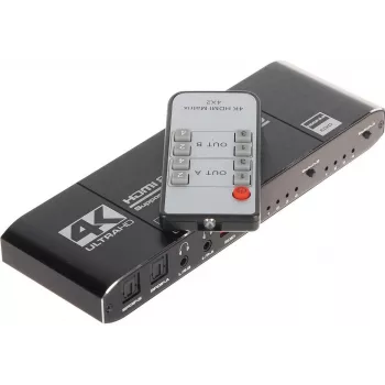 Comutador HDMI 4x2 matriz 4K@30Hz HDMI-SW-4/2-MATRIX
