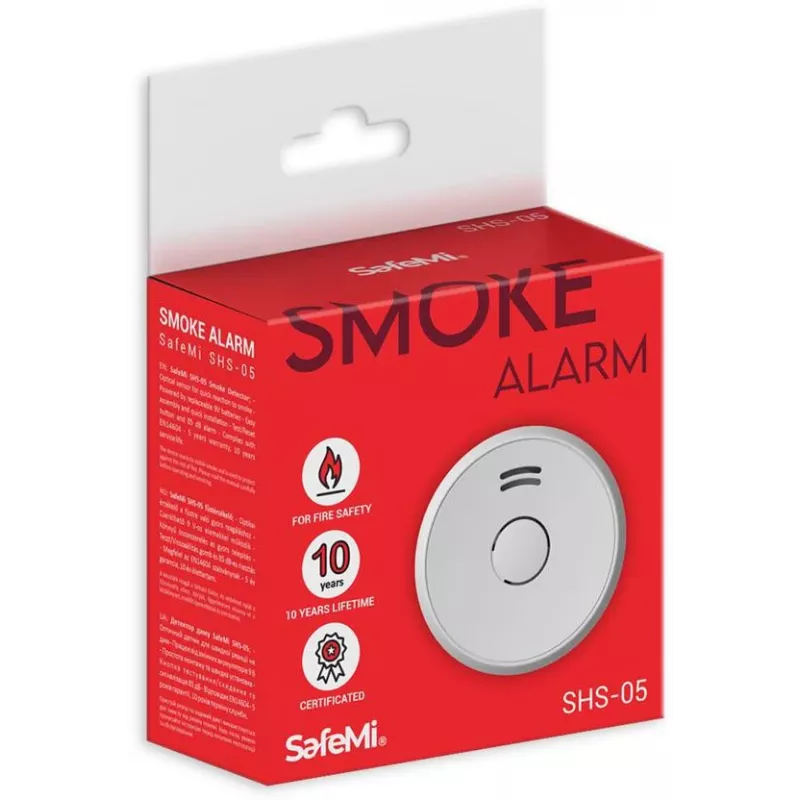 SAFEMI SHS-05 detetor de fumo a pilhas