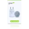 GISE SP-02 Ficha Inteligente Wi-Fi com Monitorização de Energia, 16A, 3680W, Compatível com Tuya
