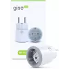 GISE SP-02 Ficha Inteligente Wi-Fi com Monitorização de Energia, 16A, 3680W, Compatível com Tuya