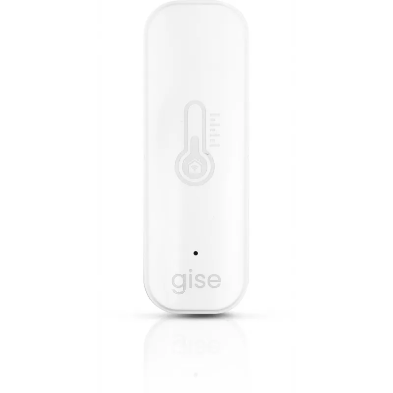 GISE Sensor inteligente de temperatura e humidade Wi-Fi branco | Tuya | GTHS-WF-01-W