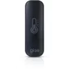 GISE Sensor inteligente de temperatura e humidade Wi-Fi preto | Tuya | GTHS-WF-01-B