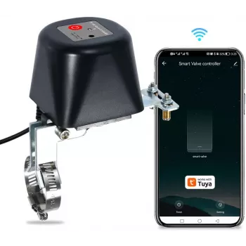 GISE GV-WF Controlador inteligente de válvula de água/gás Wi-Fi, compatível com Tuya