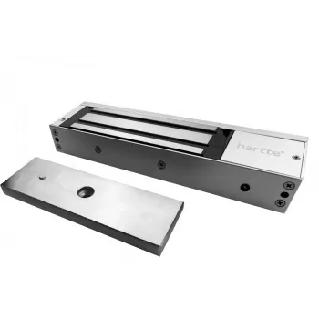 BIRA HARTTE MG350SR Fechadura eletromagnética 350kg com monitorização e sinalização