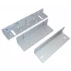 BIRA Suporte de montagem tipo ZL para fechadura eletromagnética HARTTE MG180 - prateado
