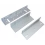 BIRA MG350ZL Suporte de montagem tipo ZL para fechadura magnética 350kg, prateado