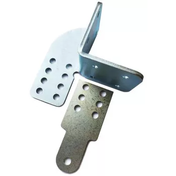 SAFE SUKP Cantoneira de montagem para portões de batente de abertura para fora, direito - montagem em poste de canto