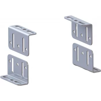 SAFE Base de montagem universal para motores de portão deslizante / conjunto de 4 suportes angulares ASM150-2