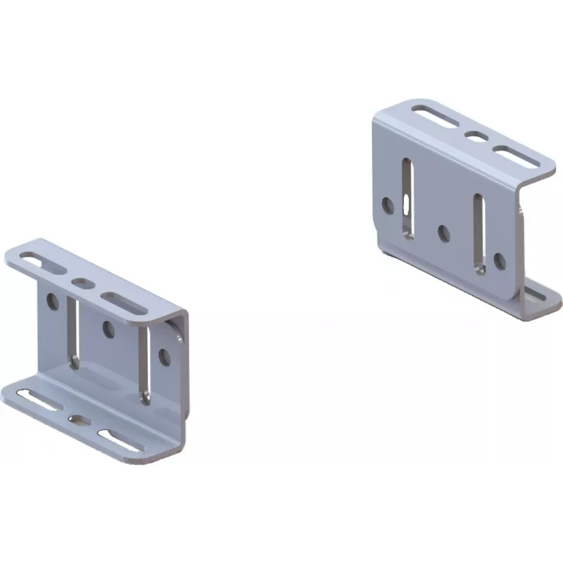 SAFE Base de montagem universal para motores de portão deslizante / conjunto de 4 suportes angulares ASM150-2