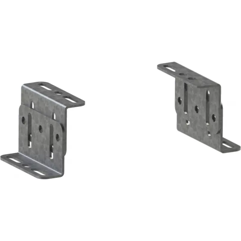 SAFE Base de montagem universal para motores de portão deslizante / conjunto de 4 suportes angulares ASM150-2