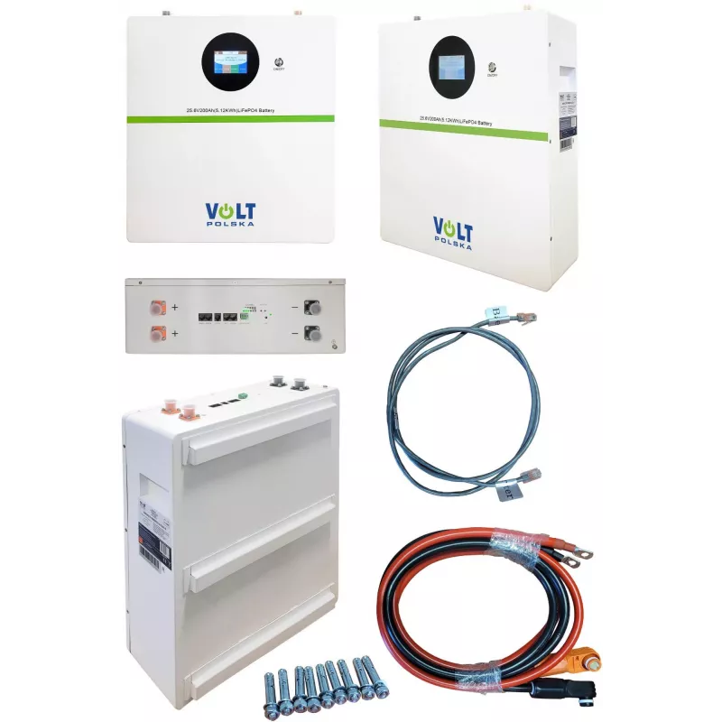 Volt Polska Ultra-5 25.6V 200Ah 100A Armazenamento de energia LiFePO4