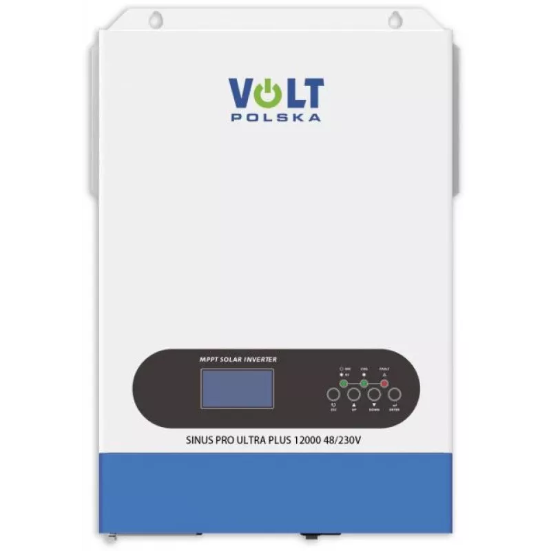 Volt Polska SinusPro ULTRA PLUS 12000 48/230V Inversor solar híbrido 6200W/12000W Wi-Fi + 12