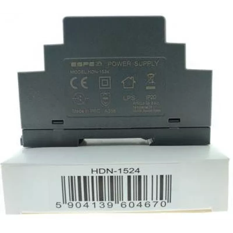 ESPE HDN-1524 Fonte de alimentação para calha DIN 24V/15W/0,63A