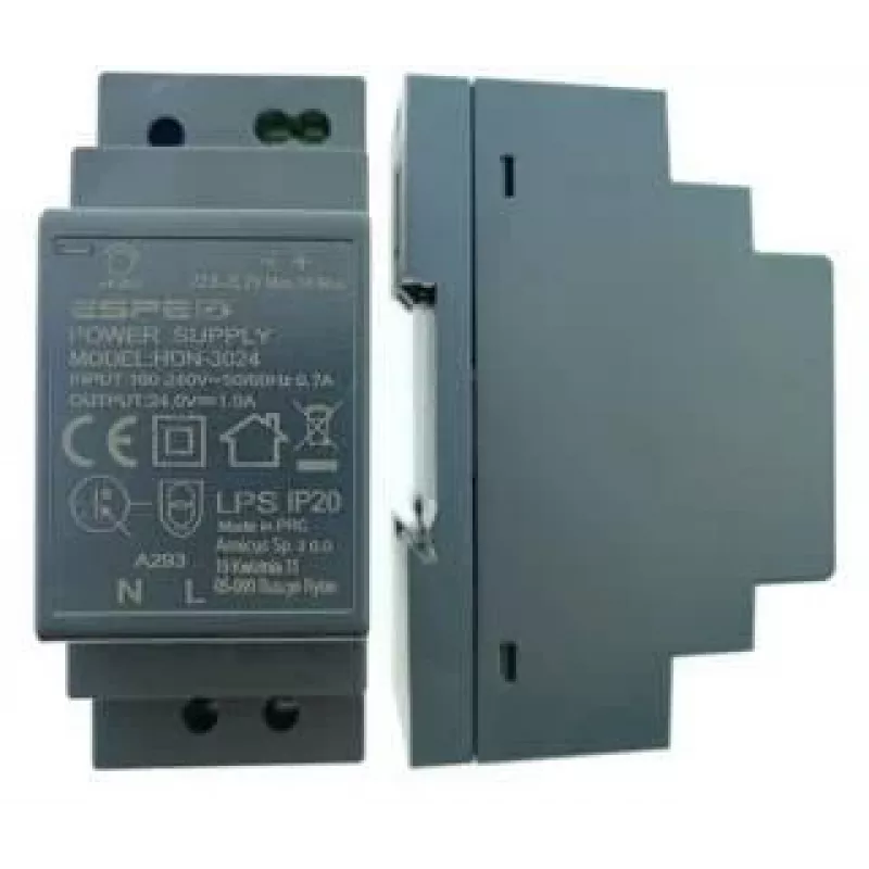 ESPE HDN-3024 fonte de alimentação para calha DIN, 24 V 30 W 1 A