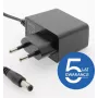 ESPE Fonte de alimentação com ficha 12V 1A 12W com ficha oca reta 2,1x5,5mm, 5 anos de garantia