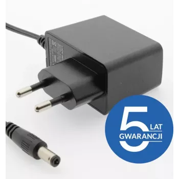 ESPE Fonte de alimentação 12V 1,5A 18W com ficha DC reta 2,1x5,5mm, 5 anos de garantia