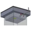 Lâmpada de aviso LED Proxima SŁUPKOWA Âmbar 12-230V AC/DC IP54
