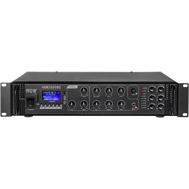 HQM HQM2650B Amplificador de rádio FM/MP3/BLUETOOTH 650W