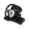 LEAN TOYS BMW M3 telecomandado Branco 2.4G Pilot com volante 1:18 Som Luzes