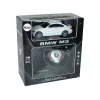LEAN TOYS BMW M3 telecomandado Branco 2.4G Pilot com volante 1:18 Som Luzes