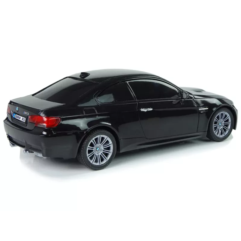 LEAN TOYS Comando BMW M3 Preto 2.4G Volante 1:18 Som Luzes