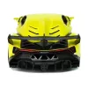 LEAN TOYS Lamborghini Veneno Comando Amarelo 2,4 GHz Volante Carro RC com Som e Luz