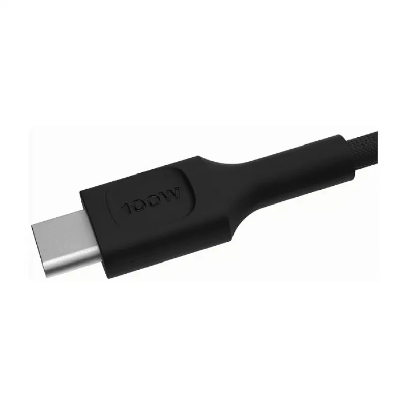 Green Cell PowerStream cabo USB-C para USB-C 100W, 0,3 m, preto