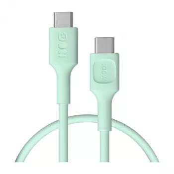 Green Cell PowerFlex Cabo USB-C para USB-C Carregamento Rápido 100W 0,3m Verde-mente
