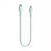 Green Cell PowerFlex Cabo USB Type-C para USB Type-C Carregamento Rápido 100W Verde-mente 1,2m