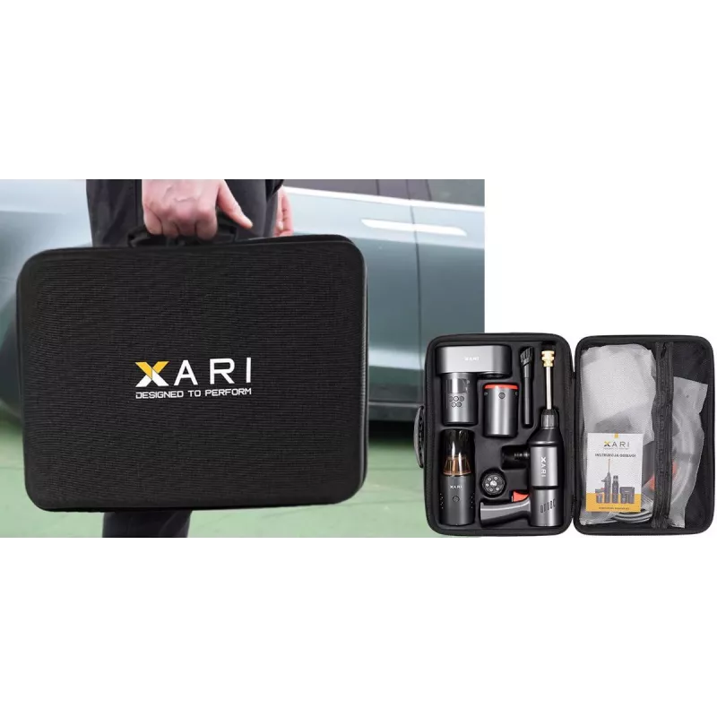 XARI Smart Kit XP1 Conjunto Automóvel Sem Fios Modular - Transmissor FM Bluetooth e Carregador USB