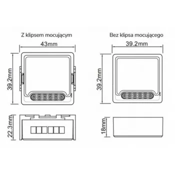 OXT Módulo Relé WiFi Mini 3 Canais Tuya T223
