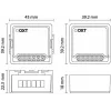 OXT Controlador de Estores Mini ZigBee Tuya