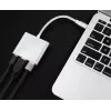 ZENWIRE BYL-2008N Hub MHL 3-em-1 Adaptador USB-C para HDMI 4K, Cinzento Espacial