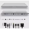 ZENWIRE Hub Adaptador USB-C 12-em-1 Docking Station 2x HDMI 4K Ethernet RJ45 USB 3.0 BYL-2211