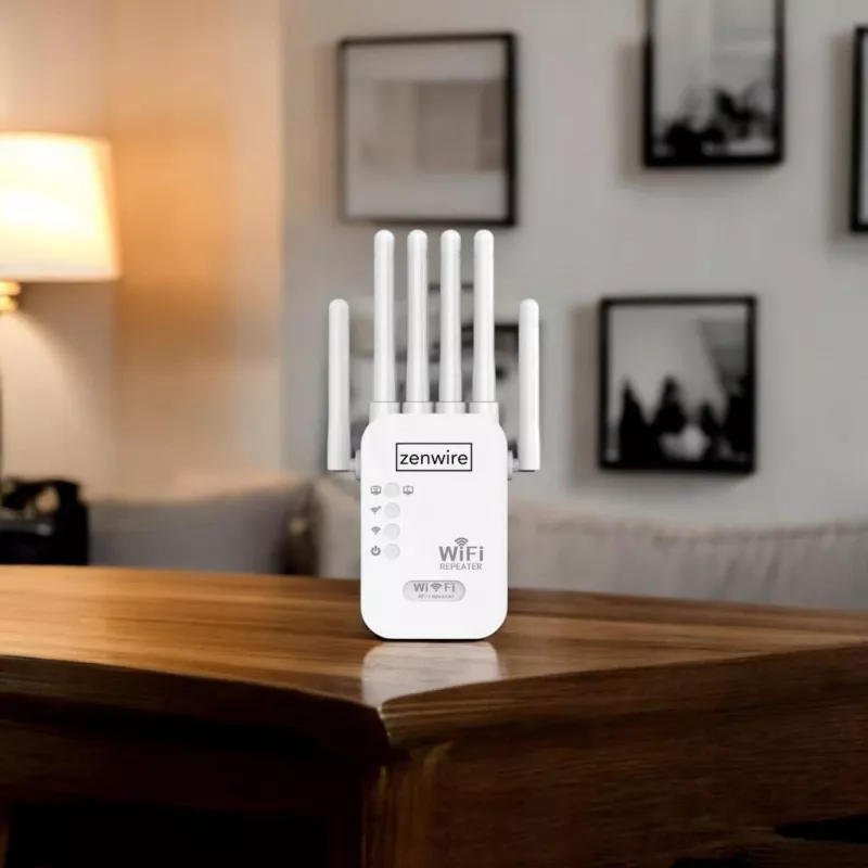 Repetidor/Ponto de acesso exterior Zenwire WD-R1201U WiFi 5 1200 Mbps