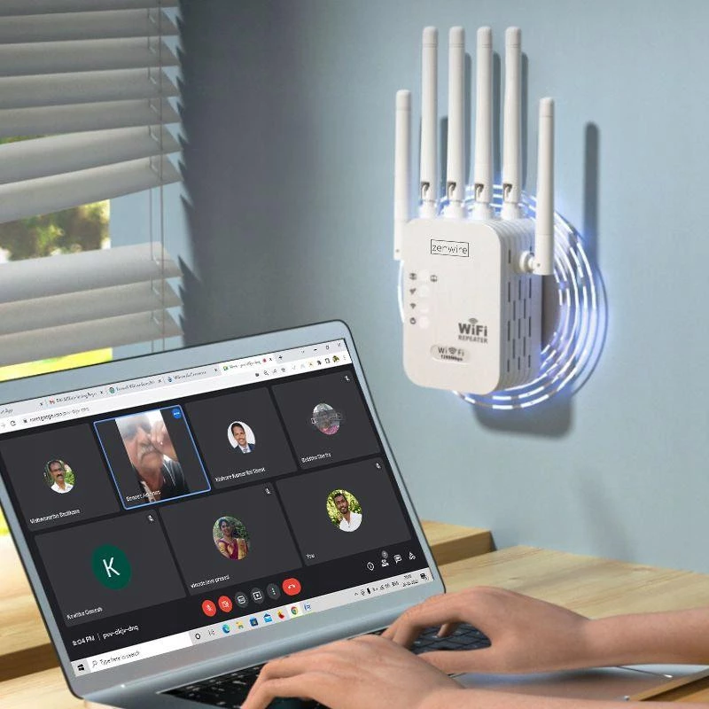 Repetidor/Ponto de acesso exterior Zenwire WD-R1201U WiFi 5 1200 Mbps